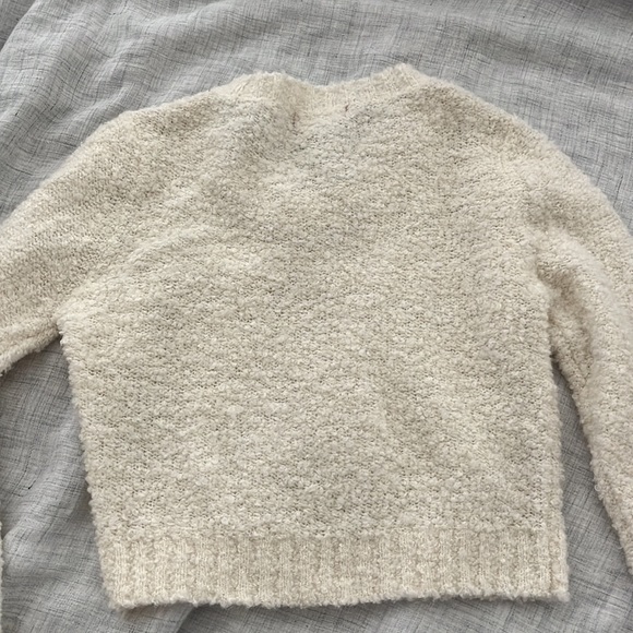 Vintage 90s Esprit cream wool blend cropped sweater - Picture 9 of 9